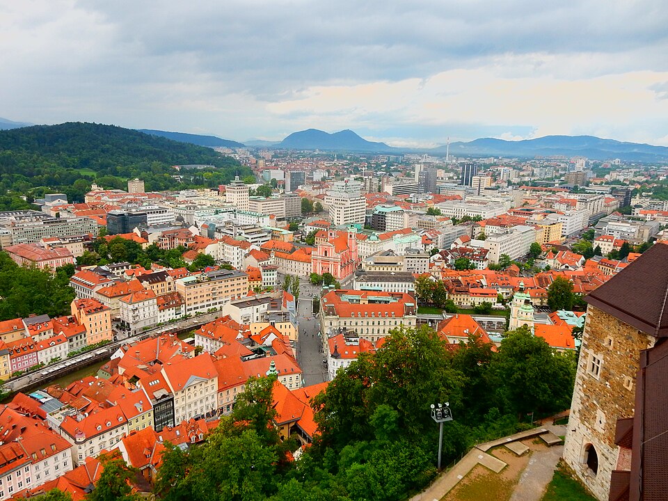 Ljubljana – pogled na slovensko prestolnico